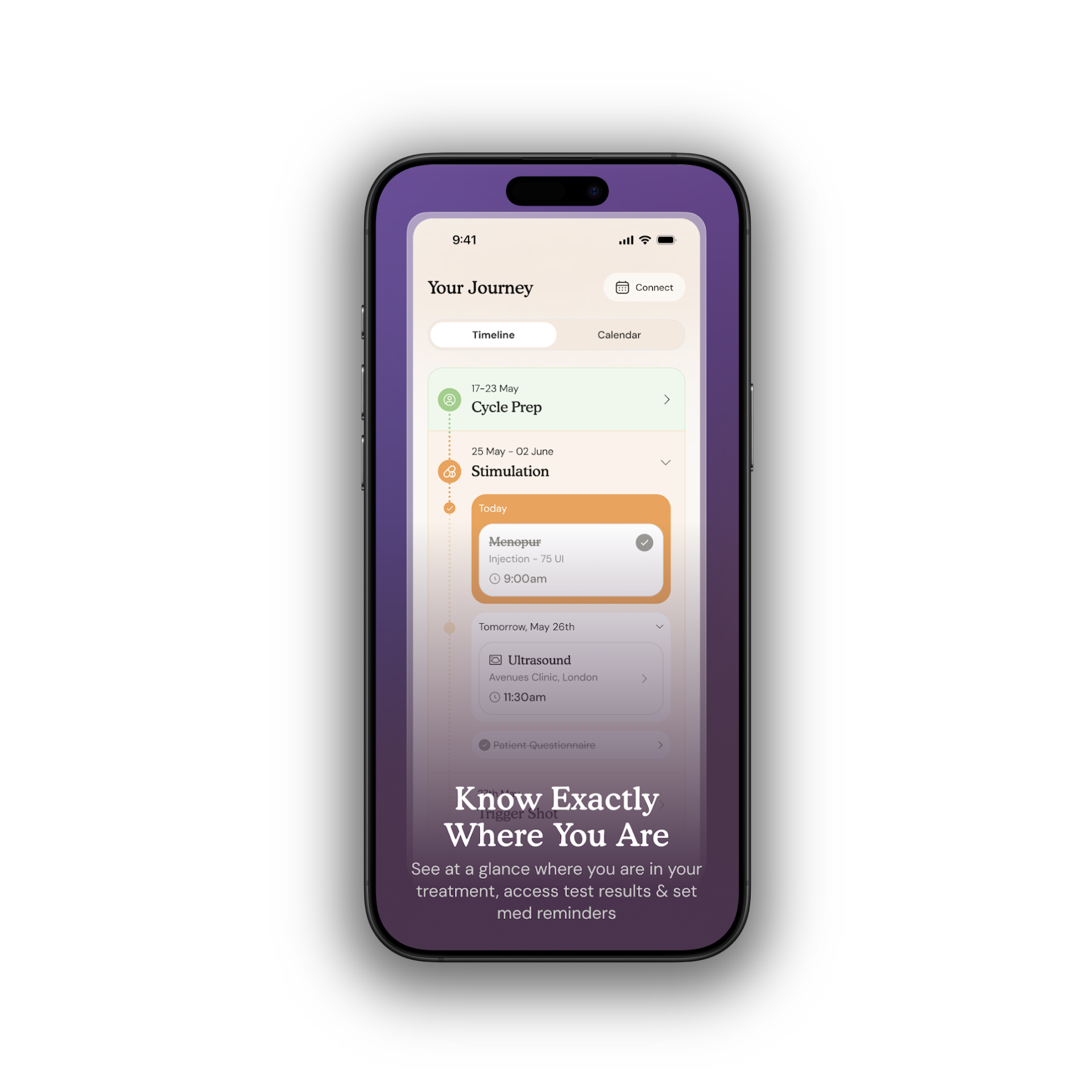 Ovom Care screen 2