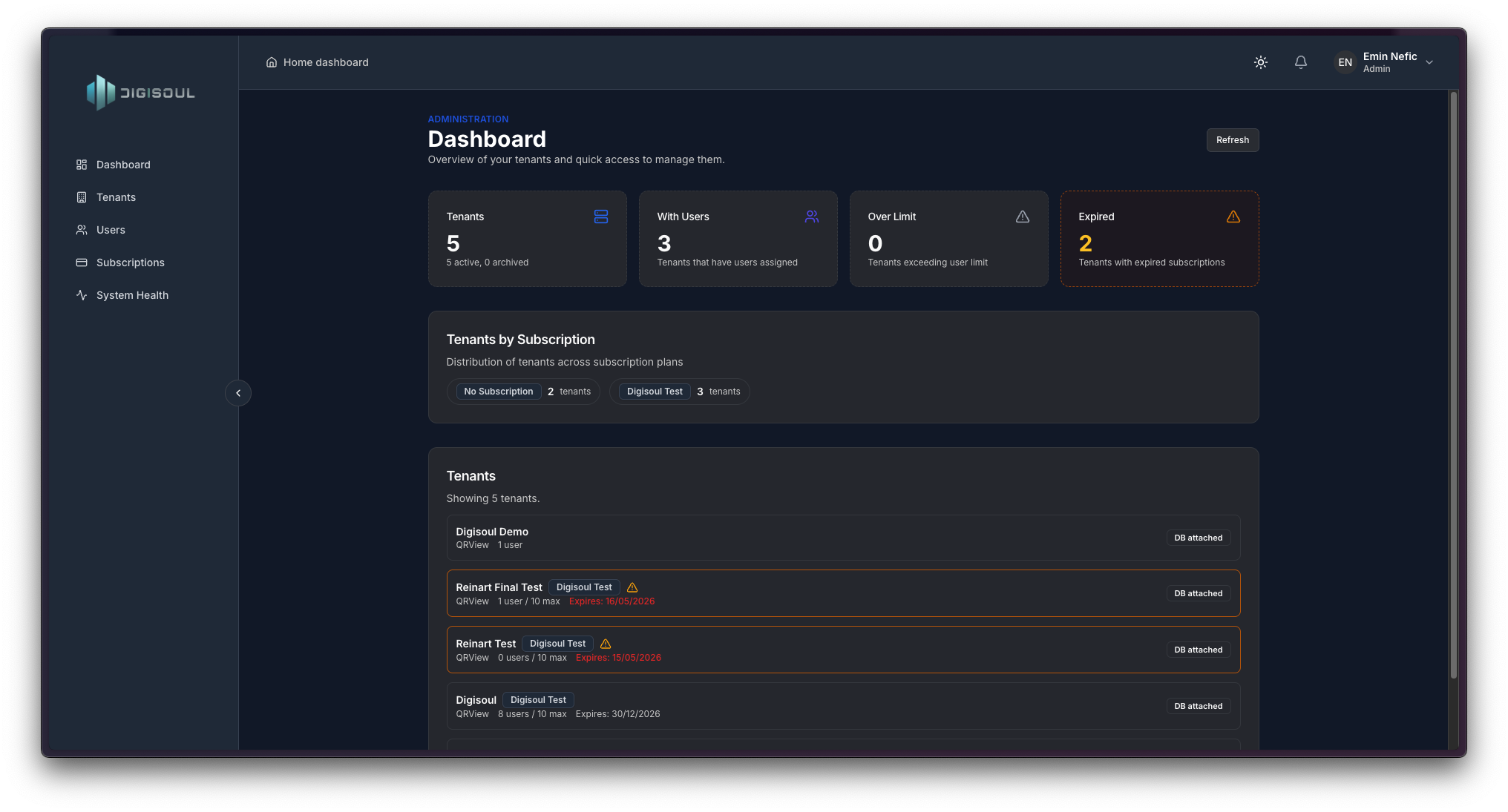 QRView screen 5