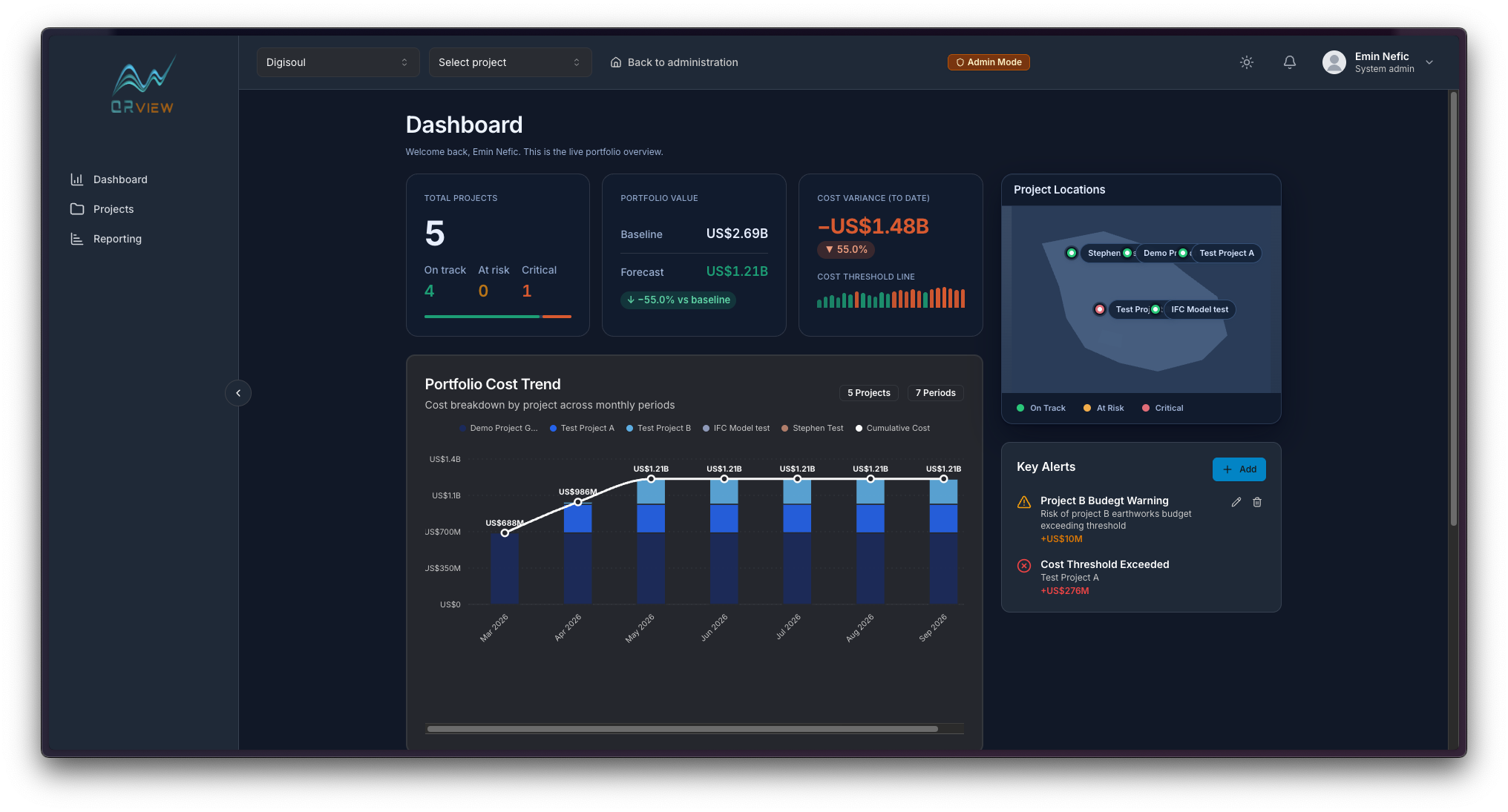 QRView screen 4